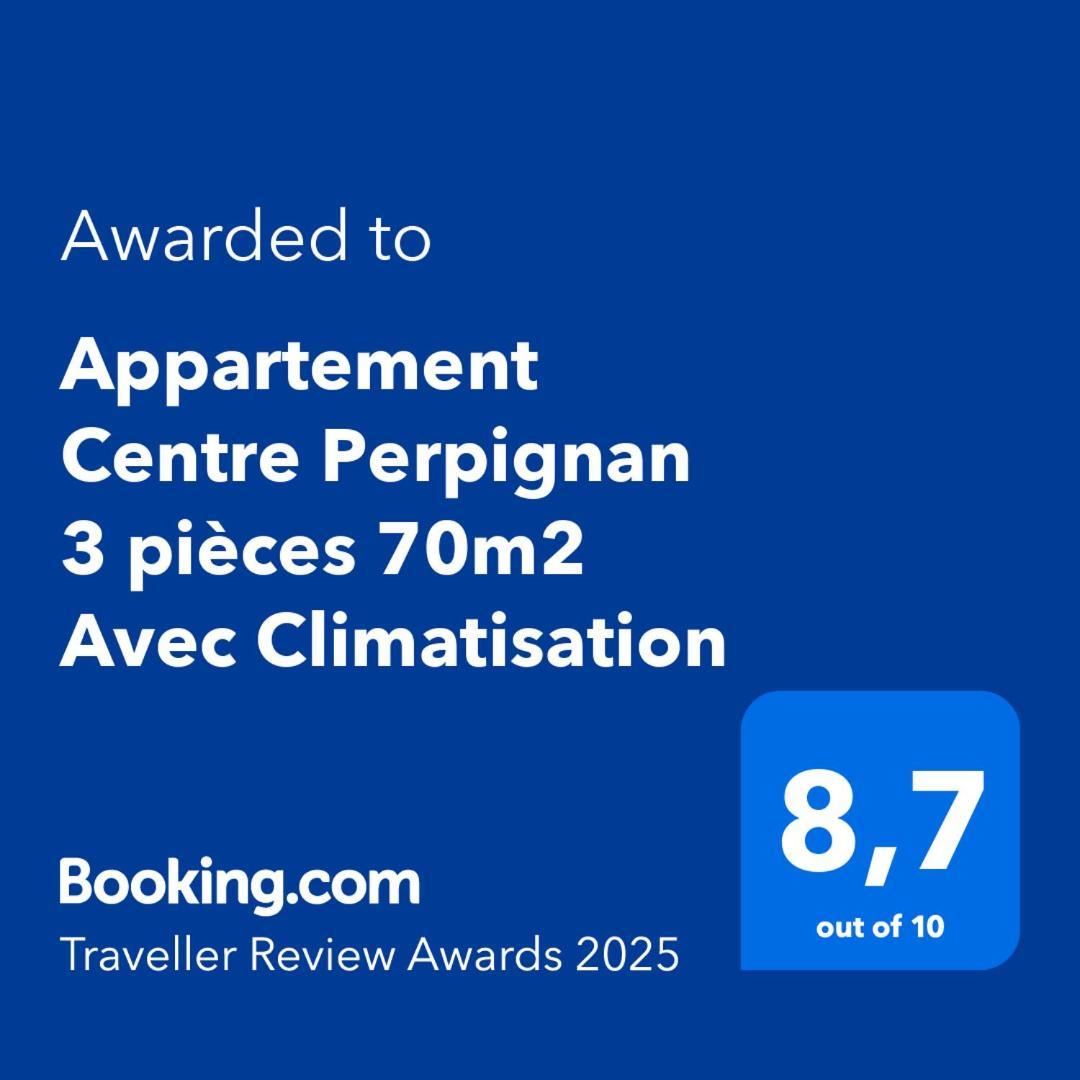 Appartement Centre Perpignan 3 Pieces 70M2 Avec Climatisation Esterno foto